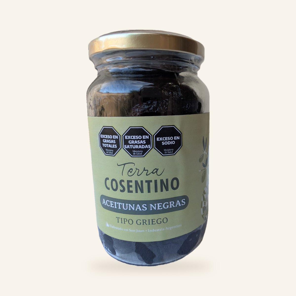 Aceitunas negras Terra Cosentino
