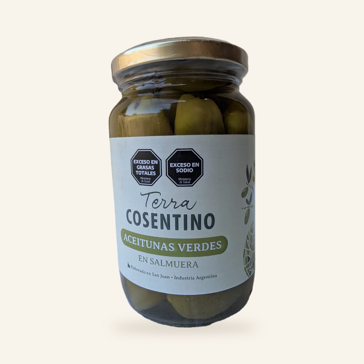 Aceitunas verdes Terra Cosentino