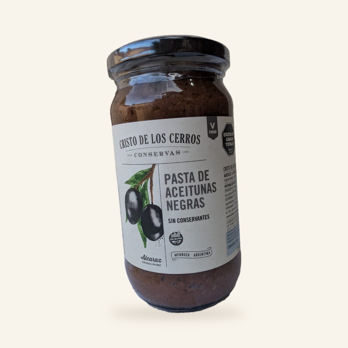 Pasta de aceitunas negras Cristo de los Cerros
